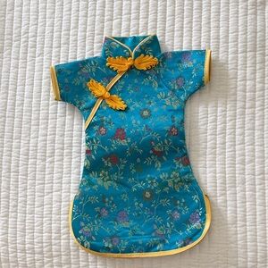 Floral Brocade Cheongsam Dress for Pets